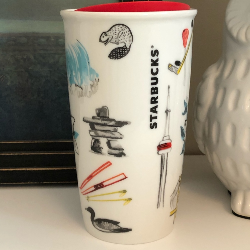 NWT Starbucks 10oz tumbler Canada Canadiana